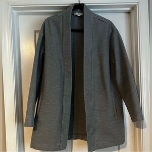 Halston Heritage Gray Cardigan / Car Coat